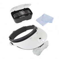 Guideline Publications Ltd S P E C I A L   O F F E R - Lightcraft Pro LED Headband Magnifier Kit 
