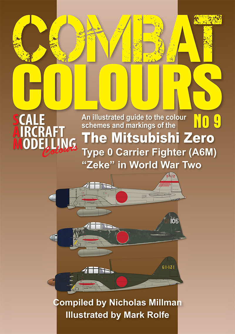 Guideline Publications Ltd Combat Colours no 9 Mitsubishi Zero Nicholas Millman 