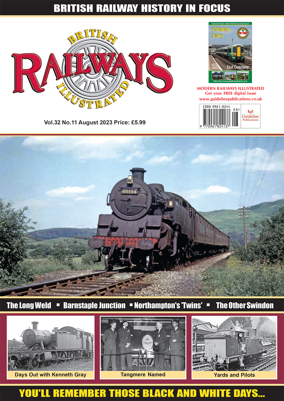 Guideline Publications Ltd British Railways Illustrated  vol 32-11 August 23 