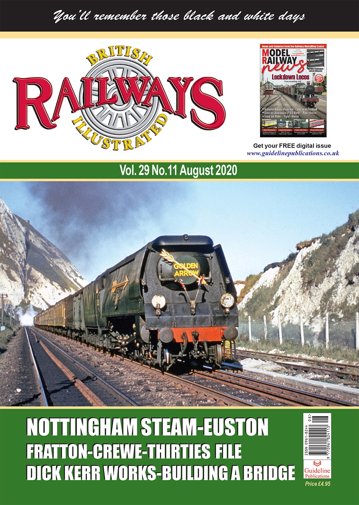 Guideline Publications Ltd British Railways Illustrated  vol 29 - 11 August 2020 