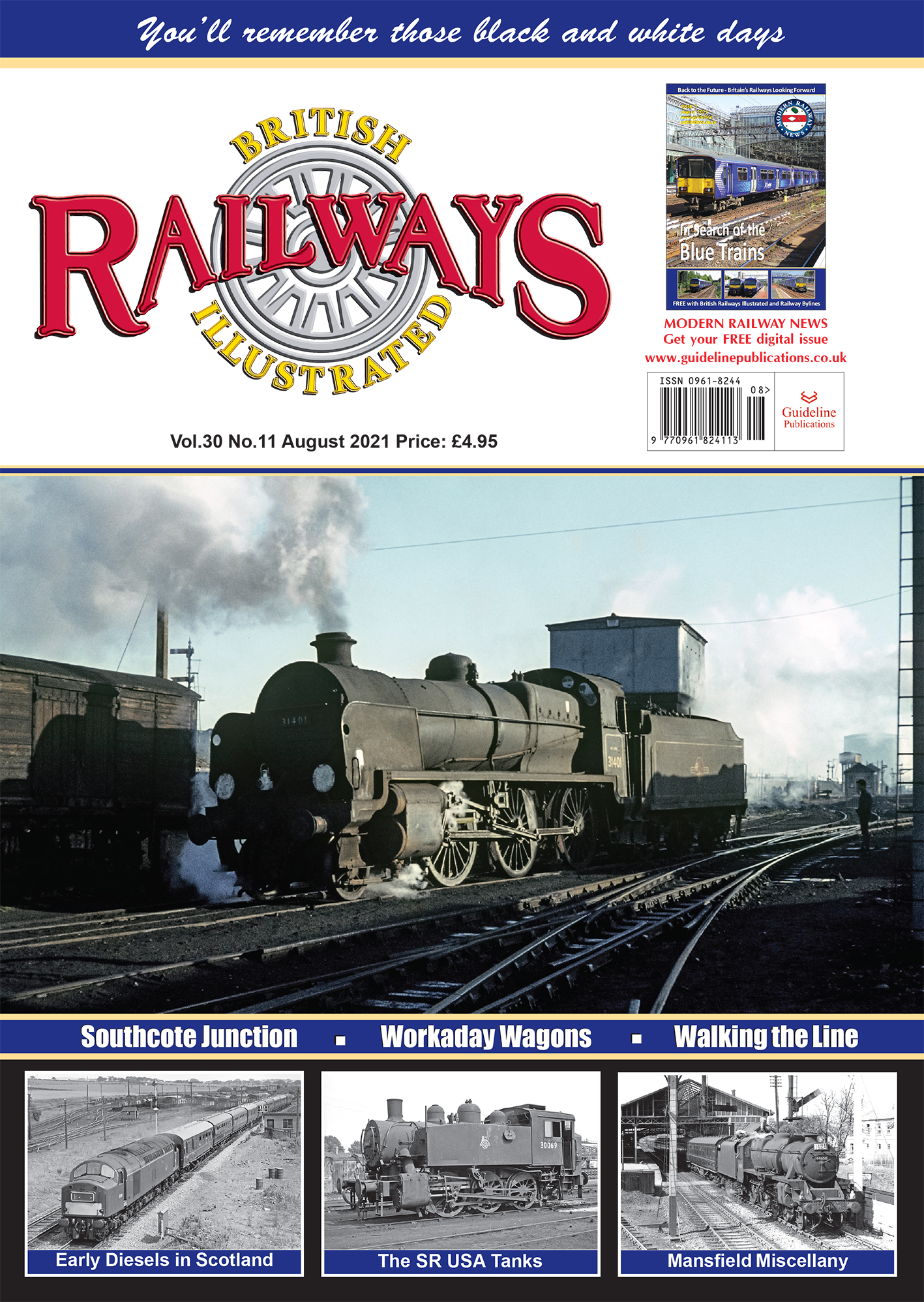 Guideline Publications Ltd British Railways Illustrated  vol 30-11 August 2021 