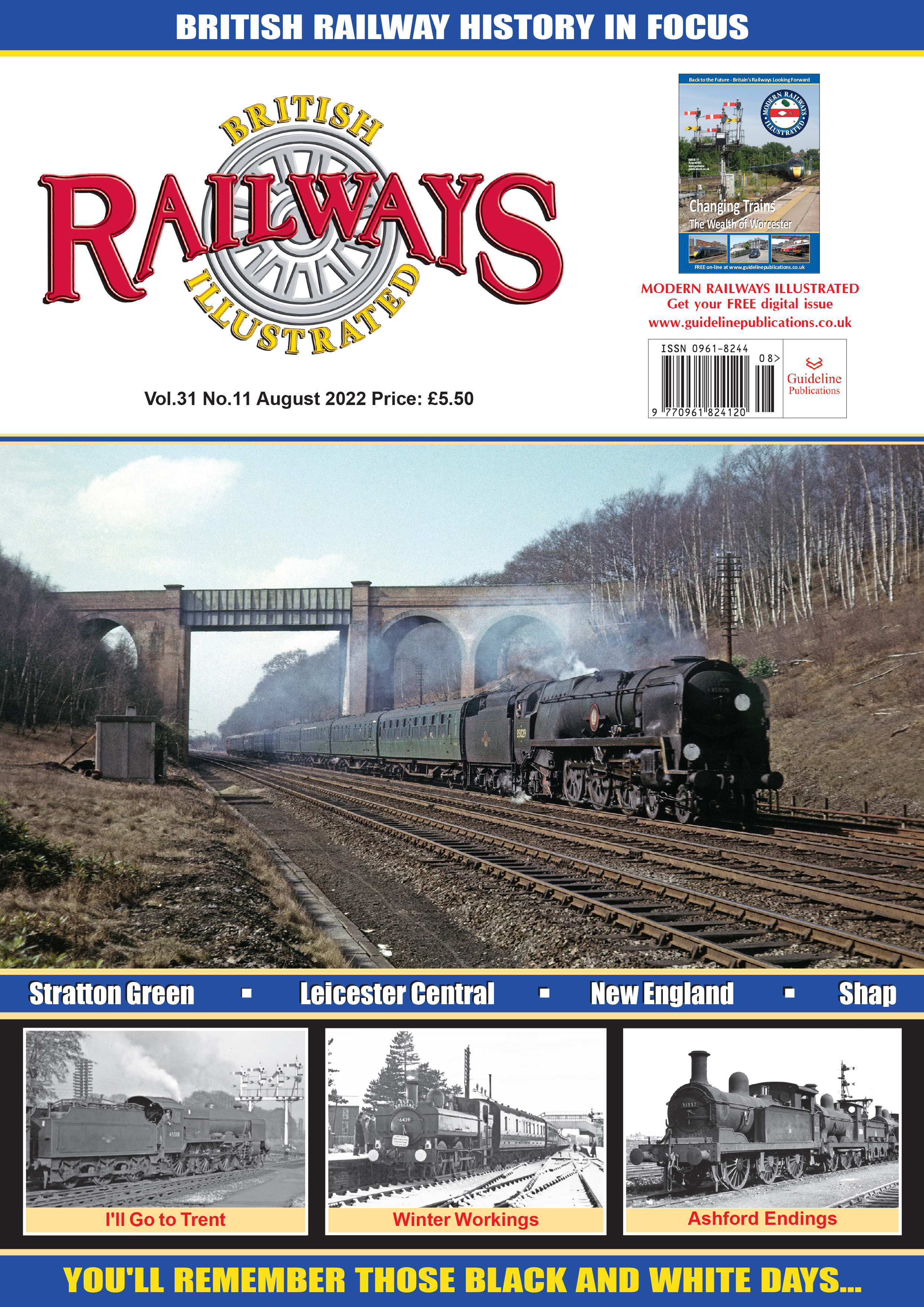 Guideline Publications Ltd British Railways Illustrated  vol 31-11 August22 
