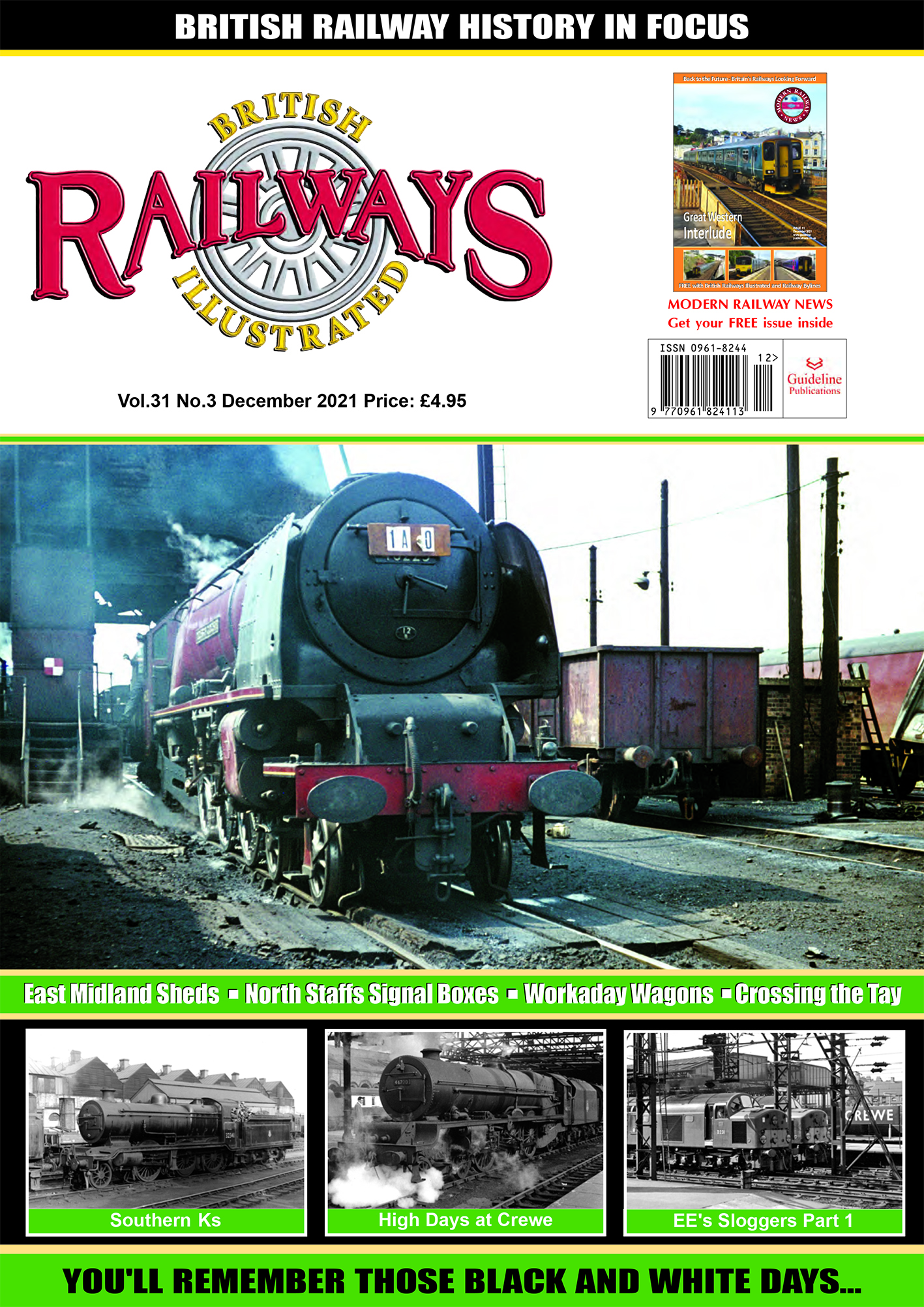 Guideline Publications Ltd British Railways Illustrated  vol 31-03 December 21 