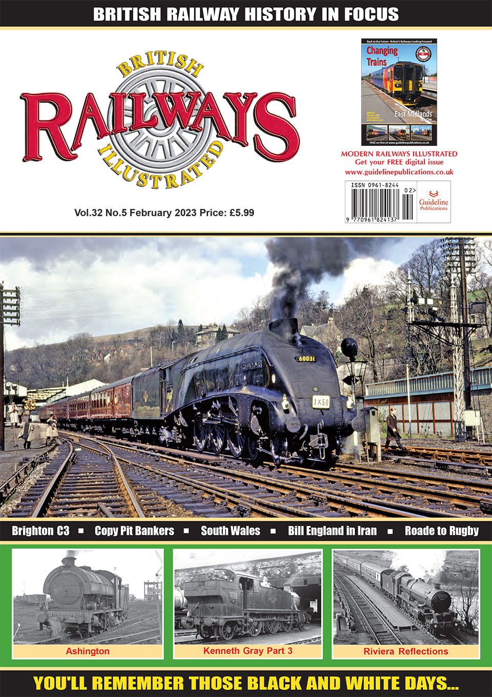 Guideline Publications Ltd British Railways Illustrated  vol 32-05 February 23 
