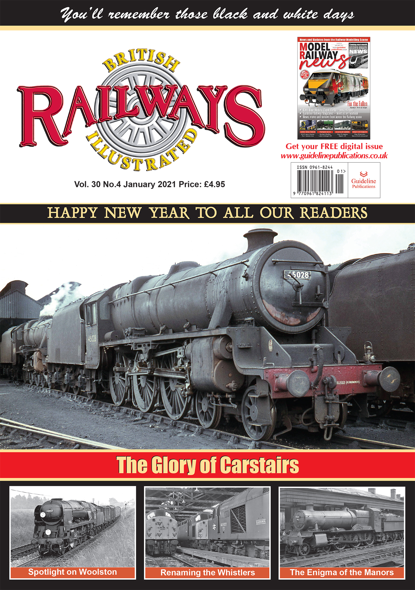 Guideline Publications Ltd British Railways Illustrated  vol 30-04 January 2021 