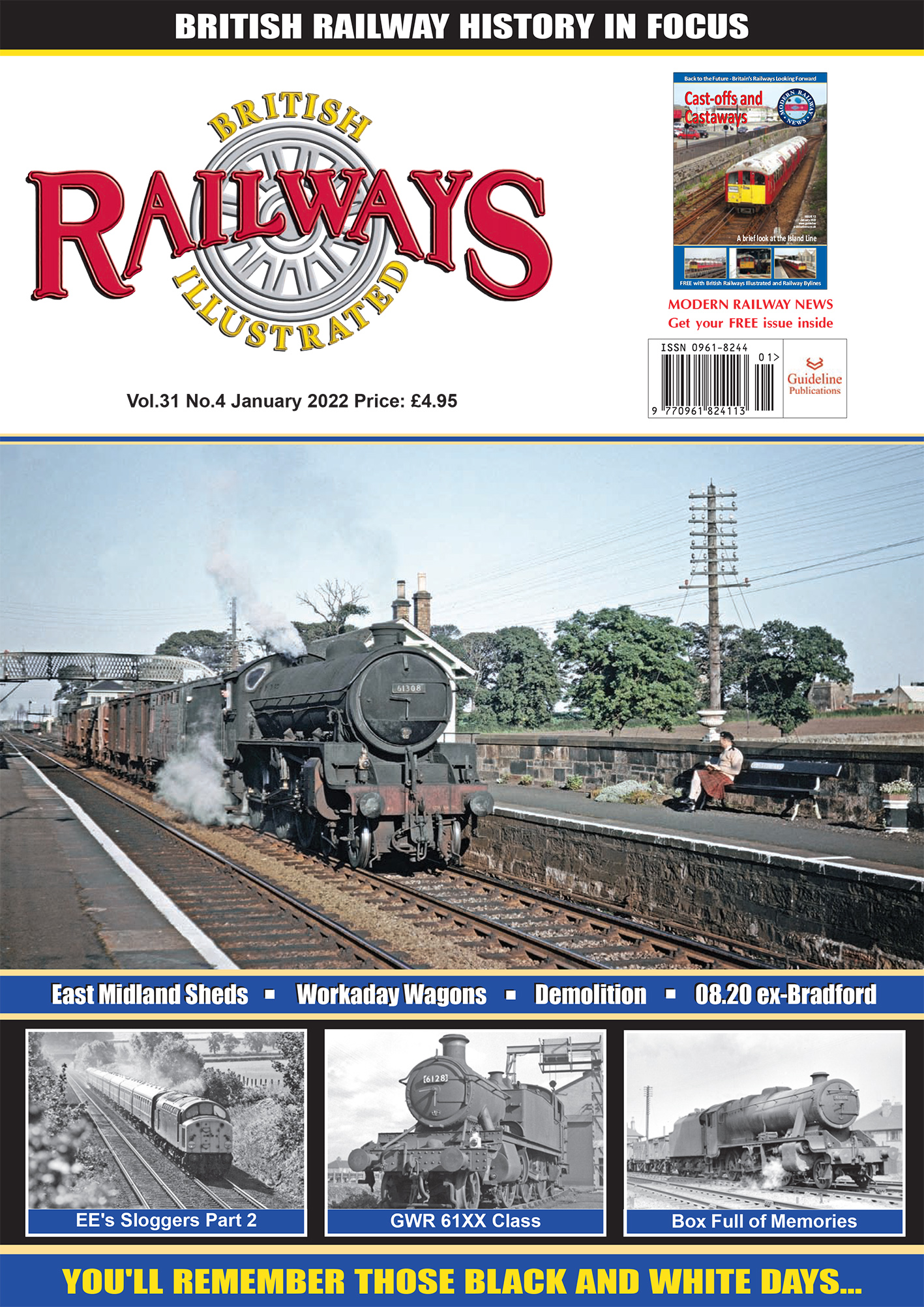 Guideline Publications Ltd British Railways Illustrated  vol 31-04 January 22 