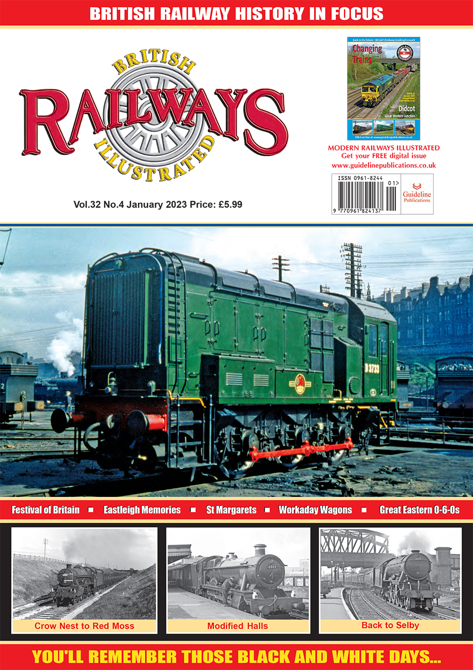 Guideline Publications Ltd British Railways Illustrated  vol 32-04 January 23 