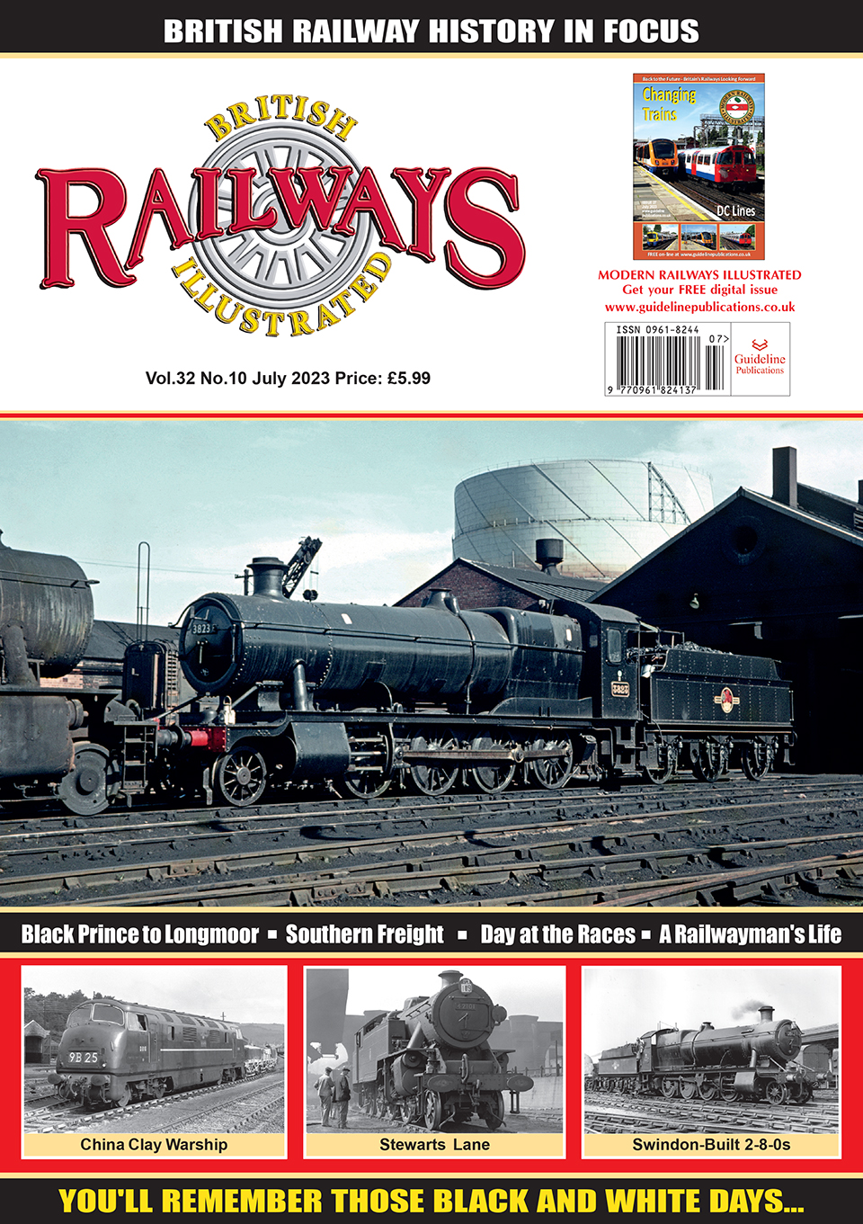 Guideline Publications Ltd British Railways Illustrated  vol 32-10 July 23 