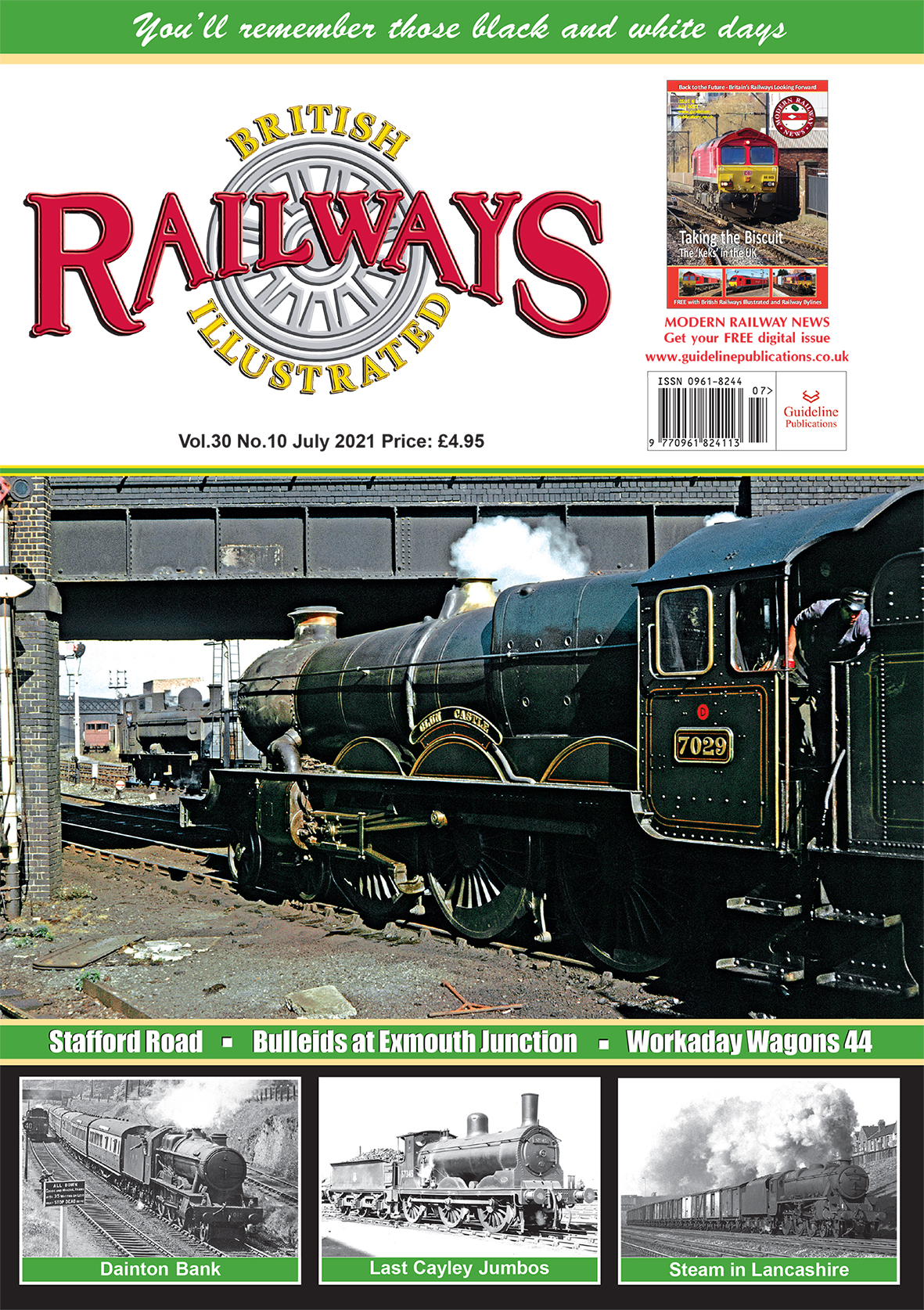 Guideline Publications Ltd British Railways Illustrated  vol 30-10 July 2021 