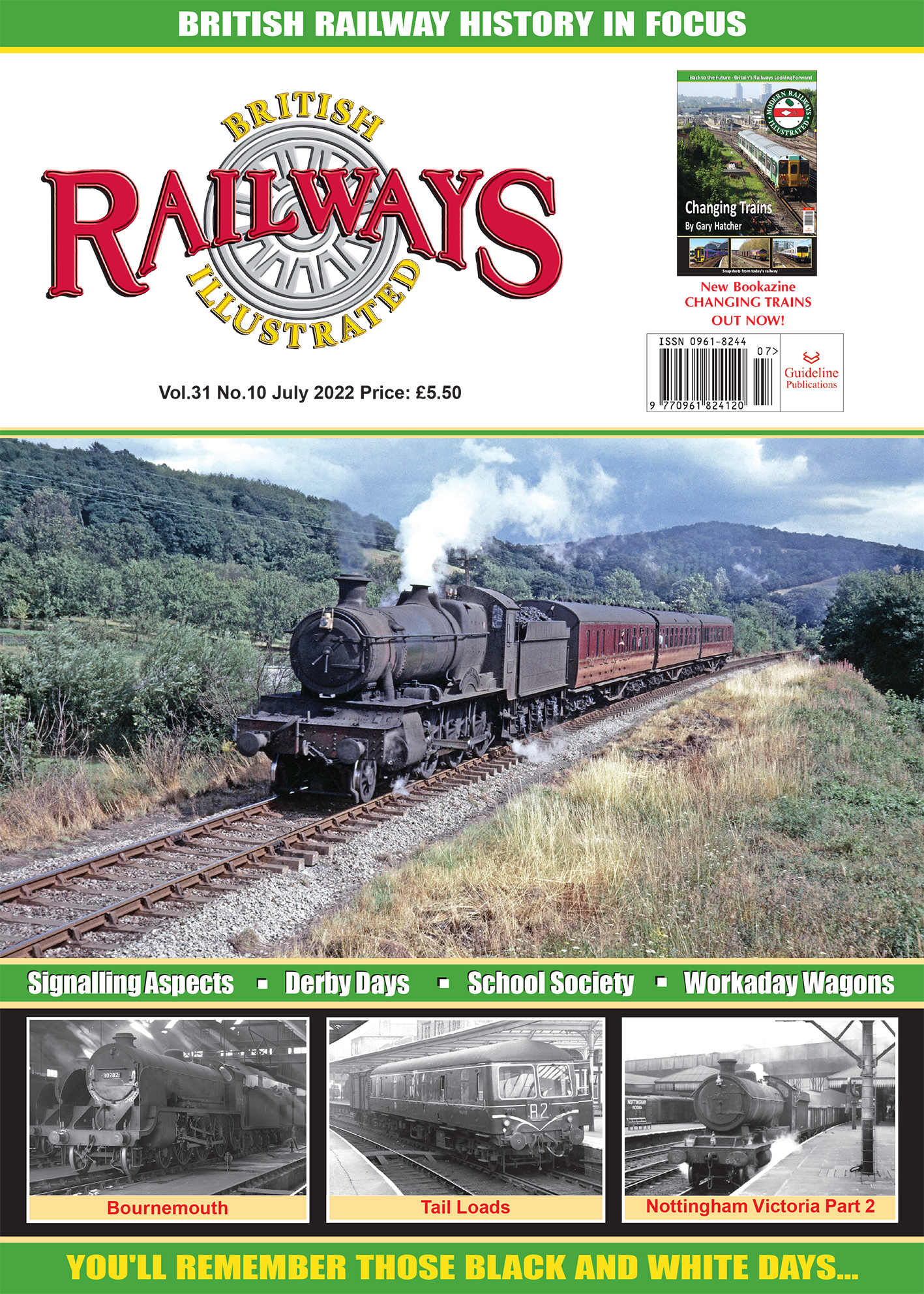 Guideline Publications Ltd British Railways Illustrated  vol 31-10 July 22 