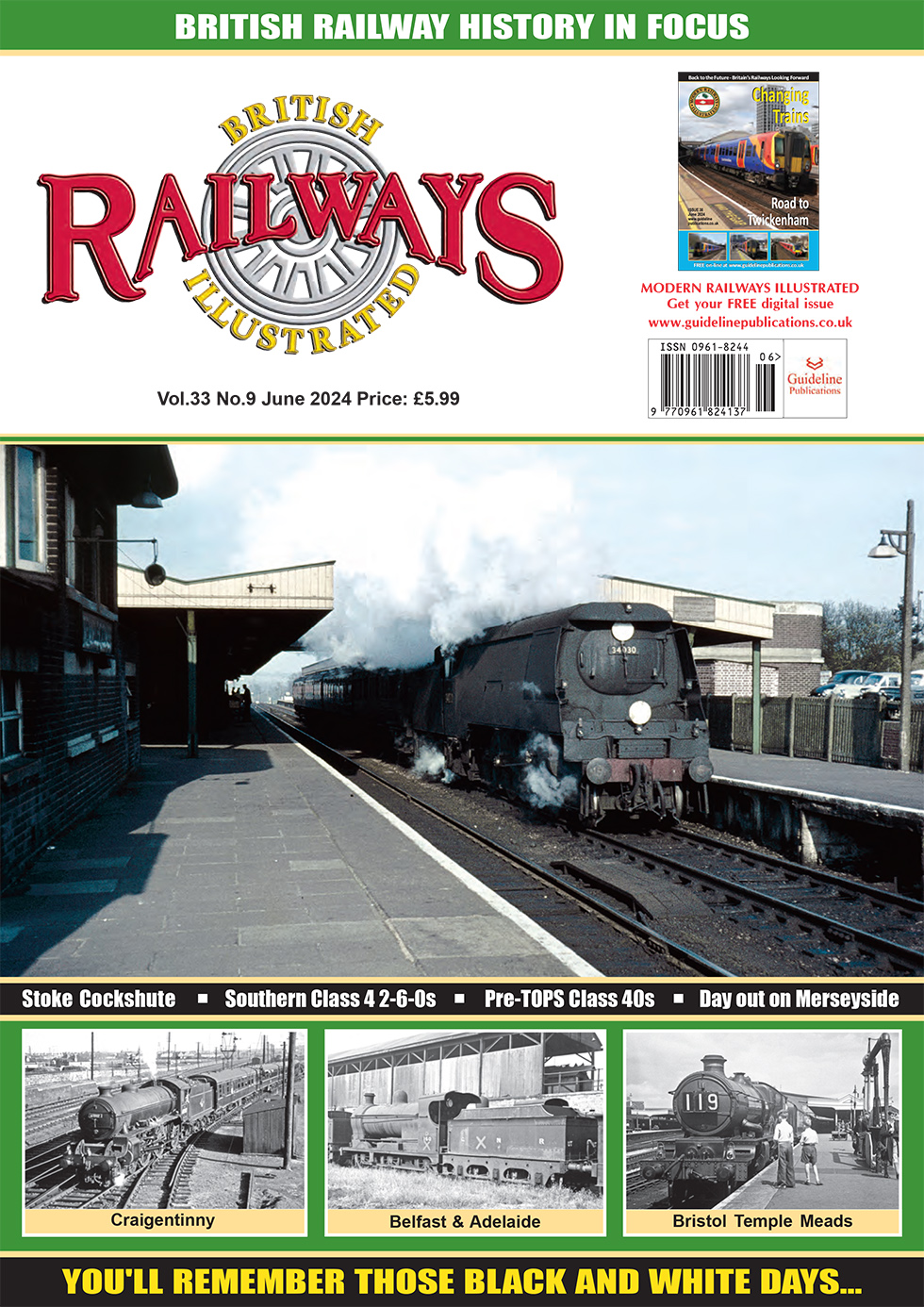 Guideline Publications Ltd British Railways Illustrated  vol 33-09 June 24 
