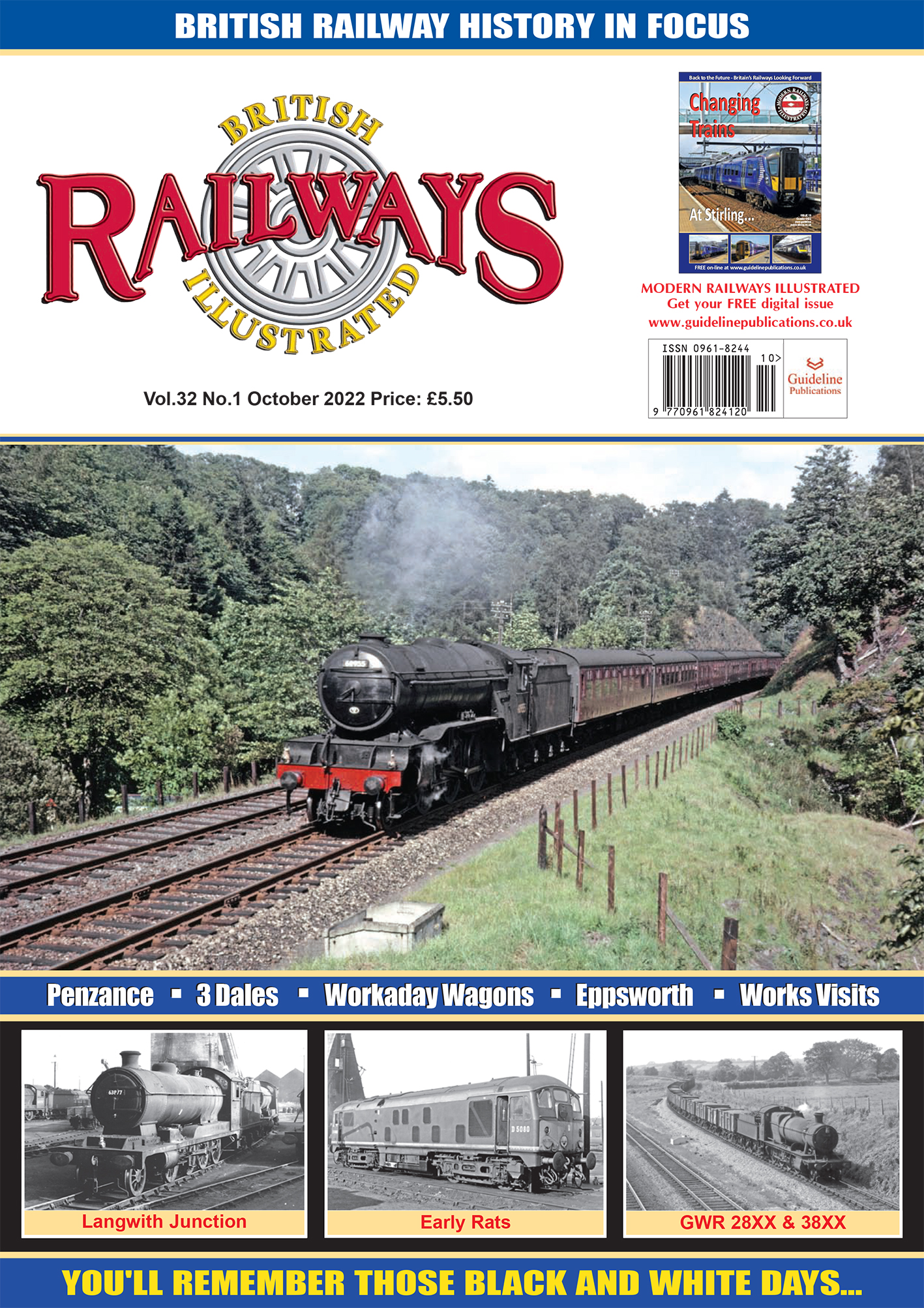 Guideline Publications Ltd British Railways Illustrated  vol 32-01 October 22 