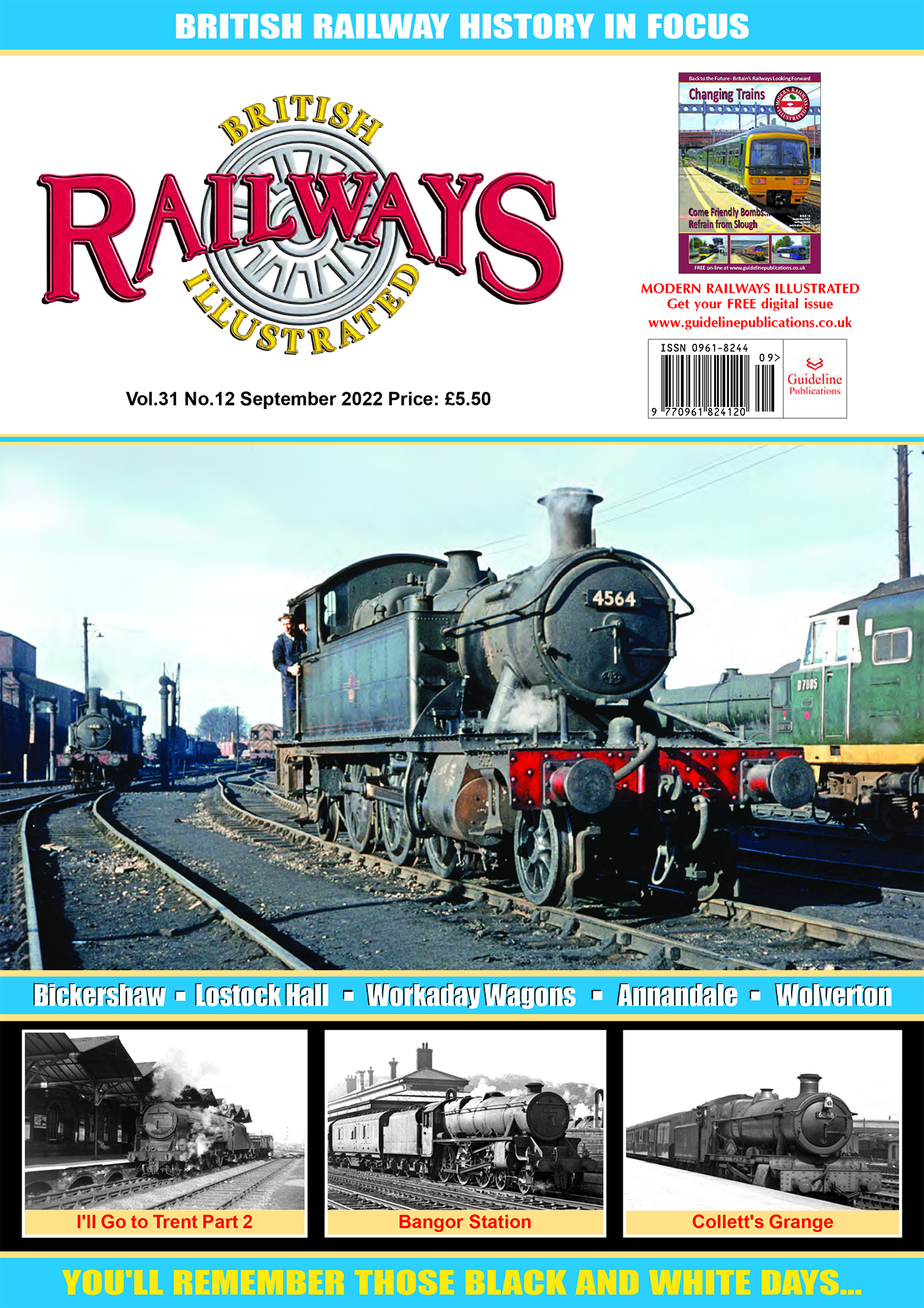 Guideline Publications Ltd British Railways Illustrated  vol 31-12 September 22 