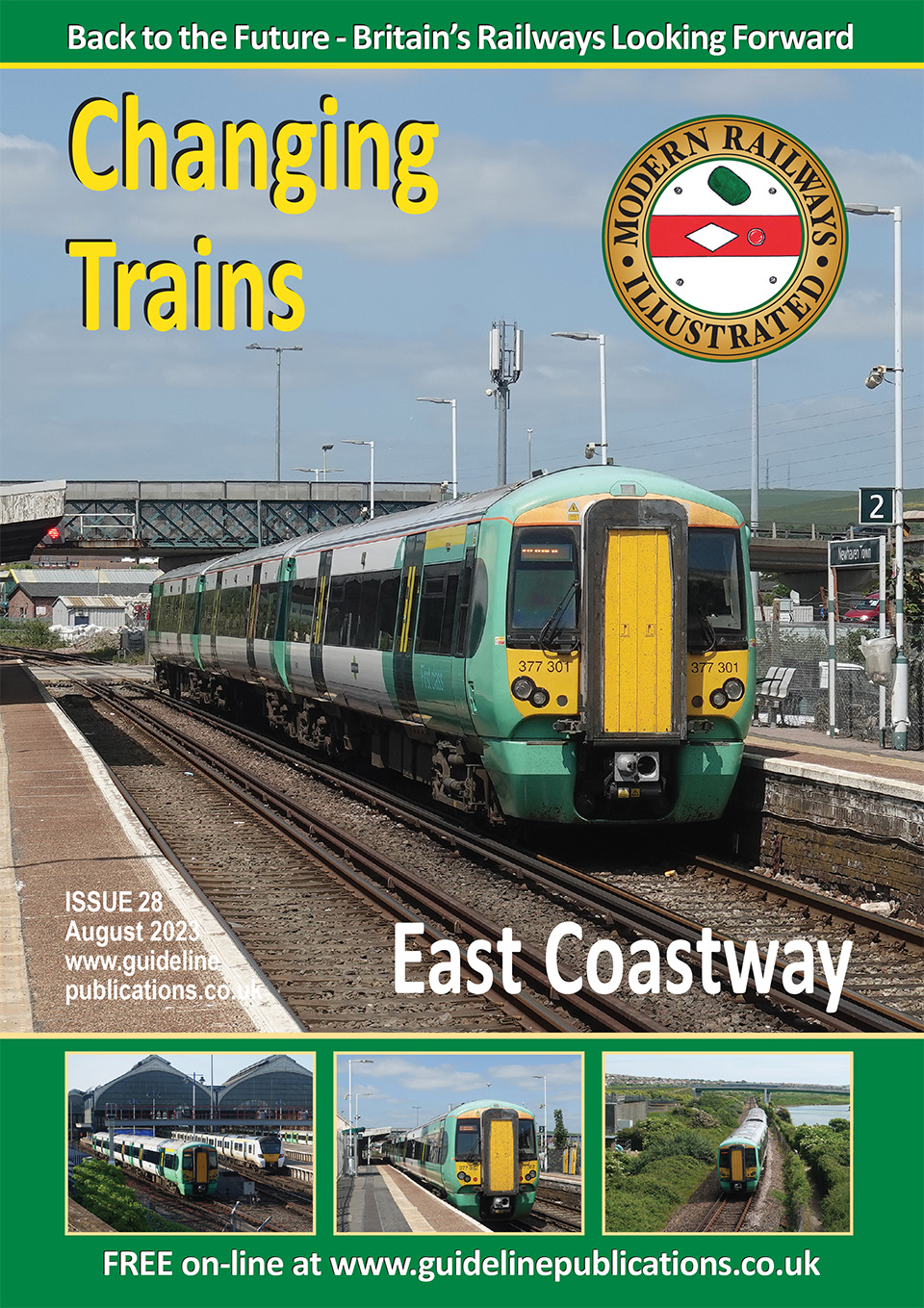 Guideline Publications Ltd Modern Railways Illustrated August 23 - Digital Only August 23 