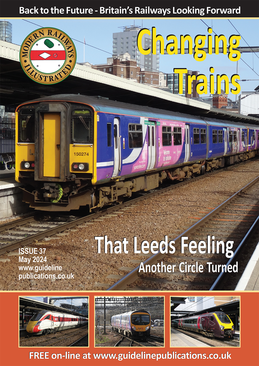 Guideline Publications Ltd Modern Railways Illustrated May 24 - Digital Only 