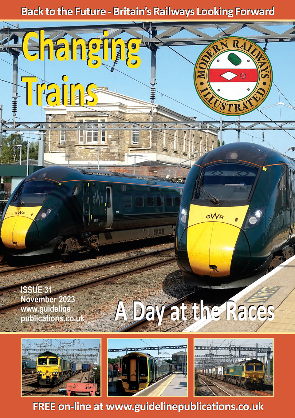 Guideline Publications Ltd Modern Railways Illustrated November 23 - Digital Only November 23 