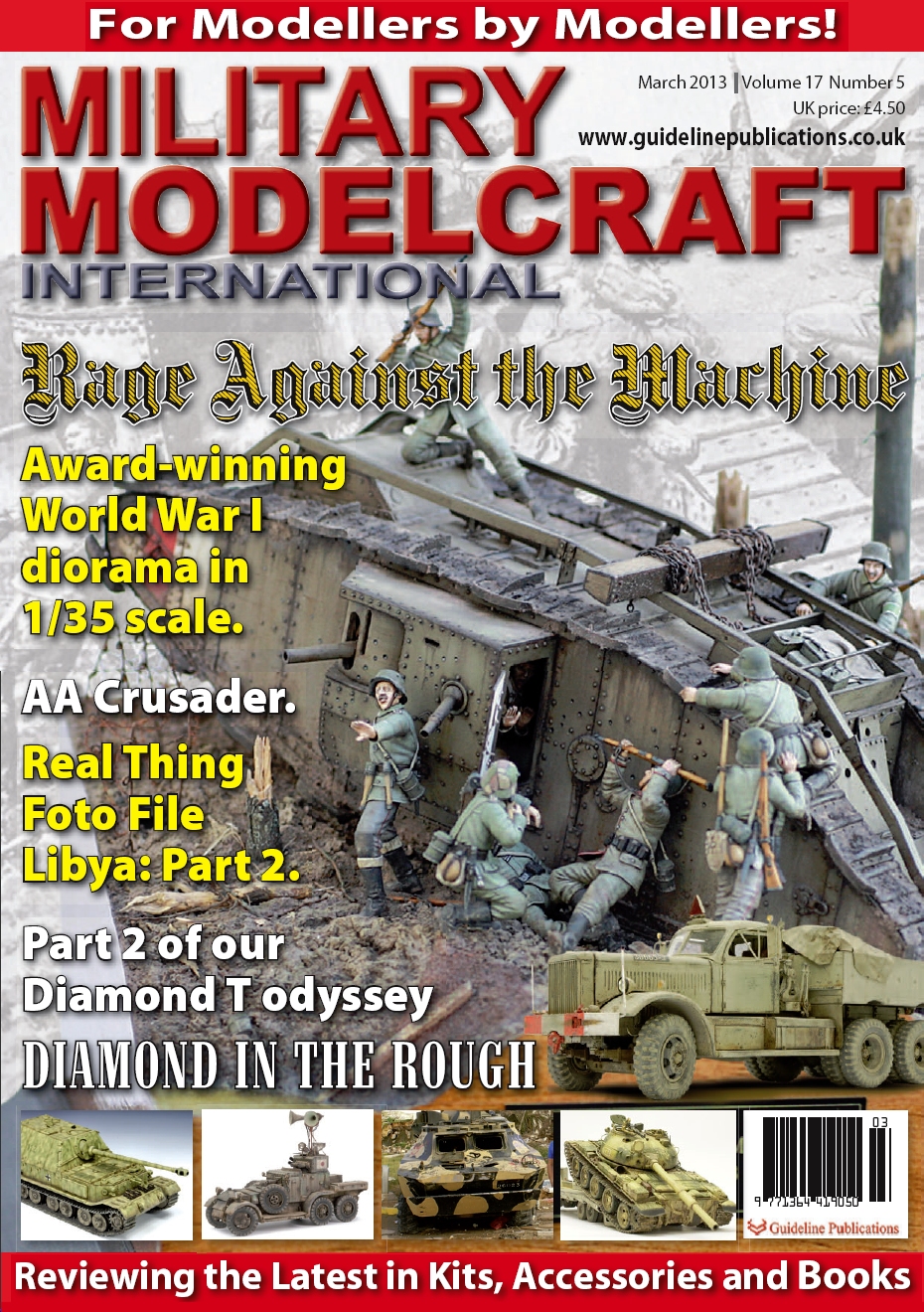 Guideline Publications Ltd Military Modelcraft March 2013 vol 17 - 5 