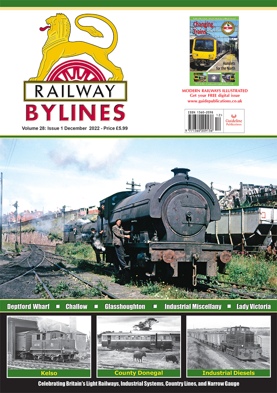 Guideline Publications Ltd Railway Bylines  vol 28 - issue 01 December 22 