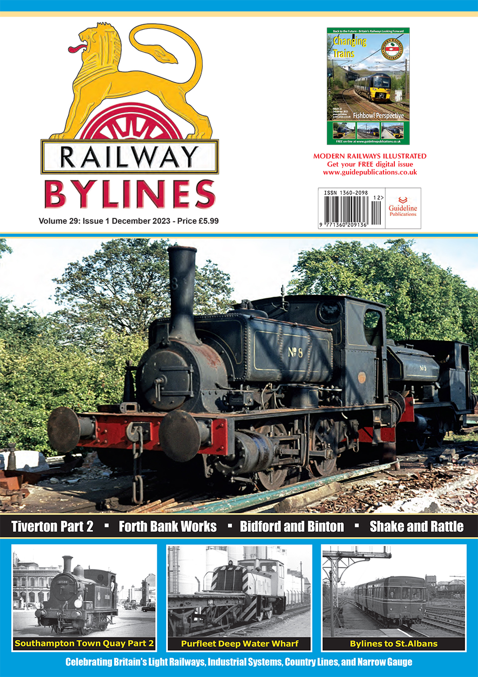 Guideline Publications Ltd Railway Bylines  vol 29 - issue 01 