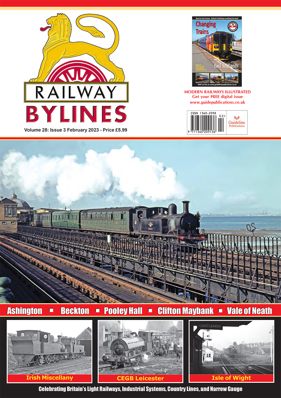 Guideline Publications Ltd Railway Bylines  vol 28 - issue 03 February 23 