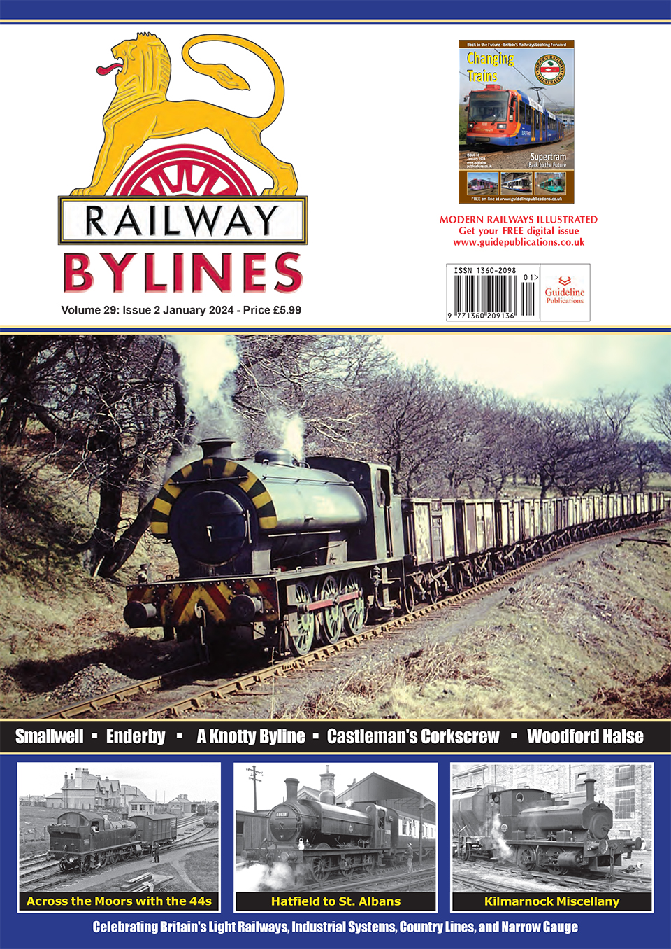 Guideline Publications Ltd Railway Bylines  vol 29 - issue 02 January 24 