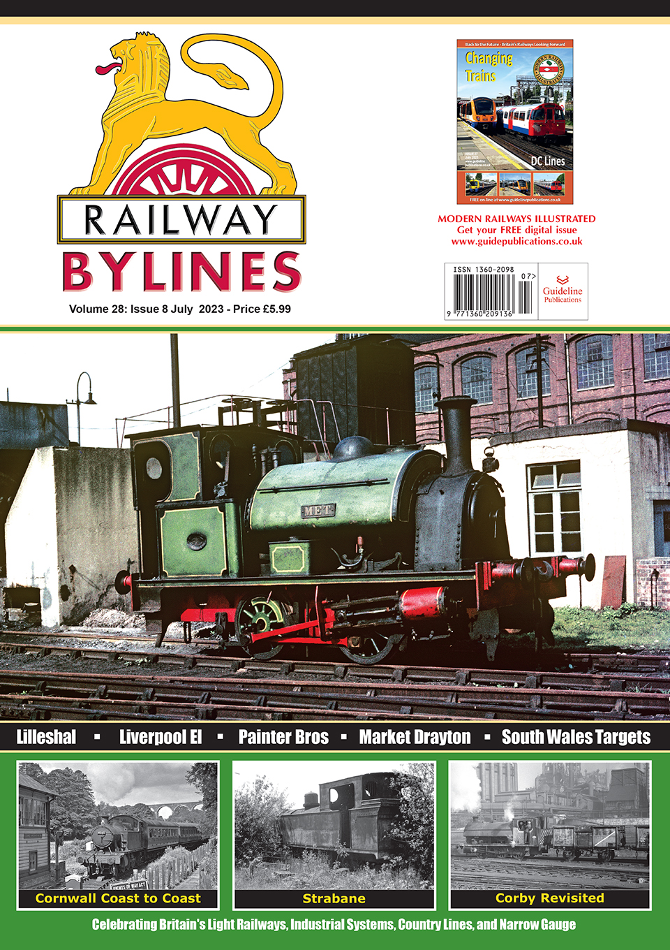 Guideline Publications Ltd Railway Bylines  vol 28 - issue 08 July 23 