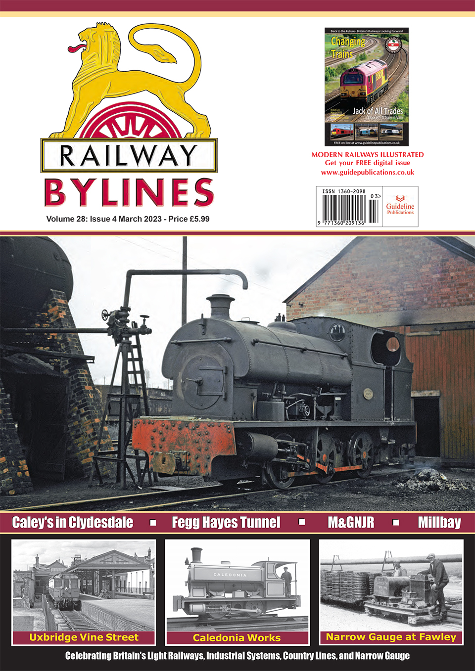 Guideline Publications Ltd Railway Bylines  vol 28 - issue 04 March 23 