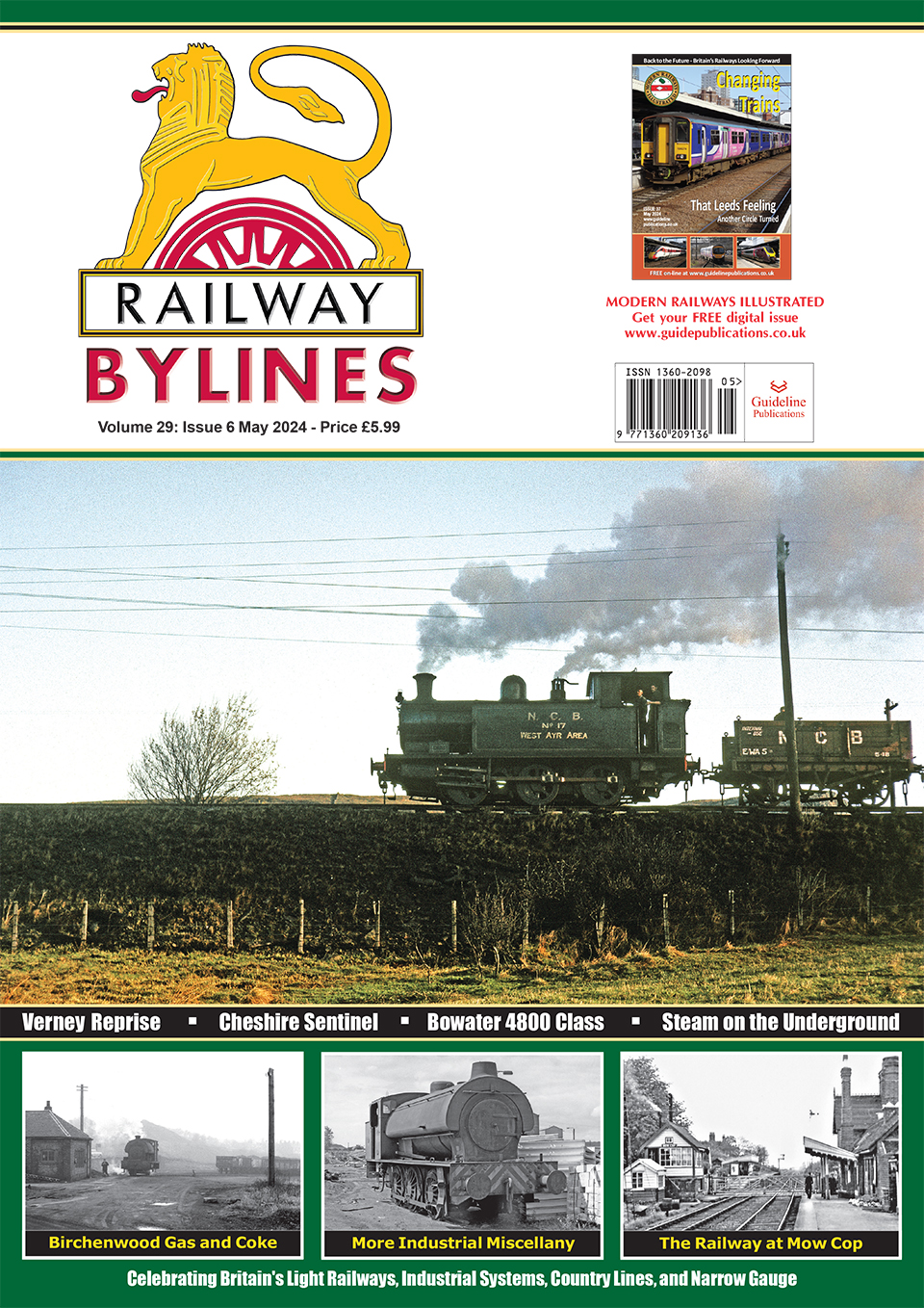 Guideline Publications Ltd Railway Bylines  vol 29 - issue 06 