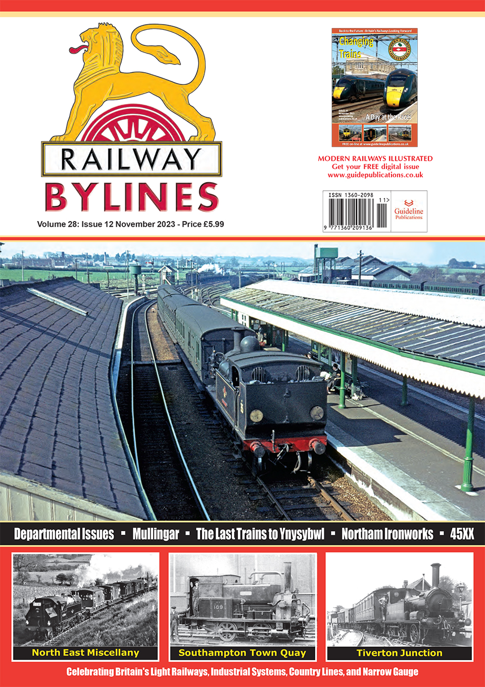 Guideline Publications Ltd Railway Bylines  vol 28 - issue 12 November 23 