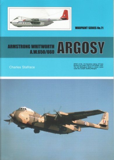 Guideline Publications No 71 Armstrong Whitworth A.W.650/660 Argosy AUTHOR: Stafrace, C 