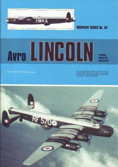 Guideline Publications No 34 Avro Lincoln 