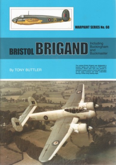 Guideline Publications Ltd No 68 Bristol Brigand including Buckingham and Buckmaster 