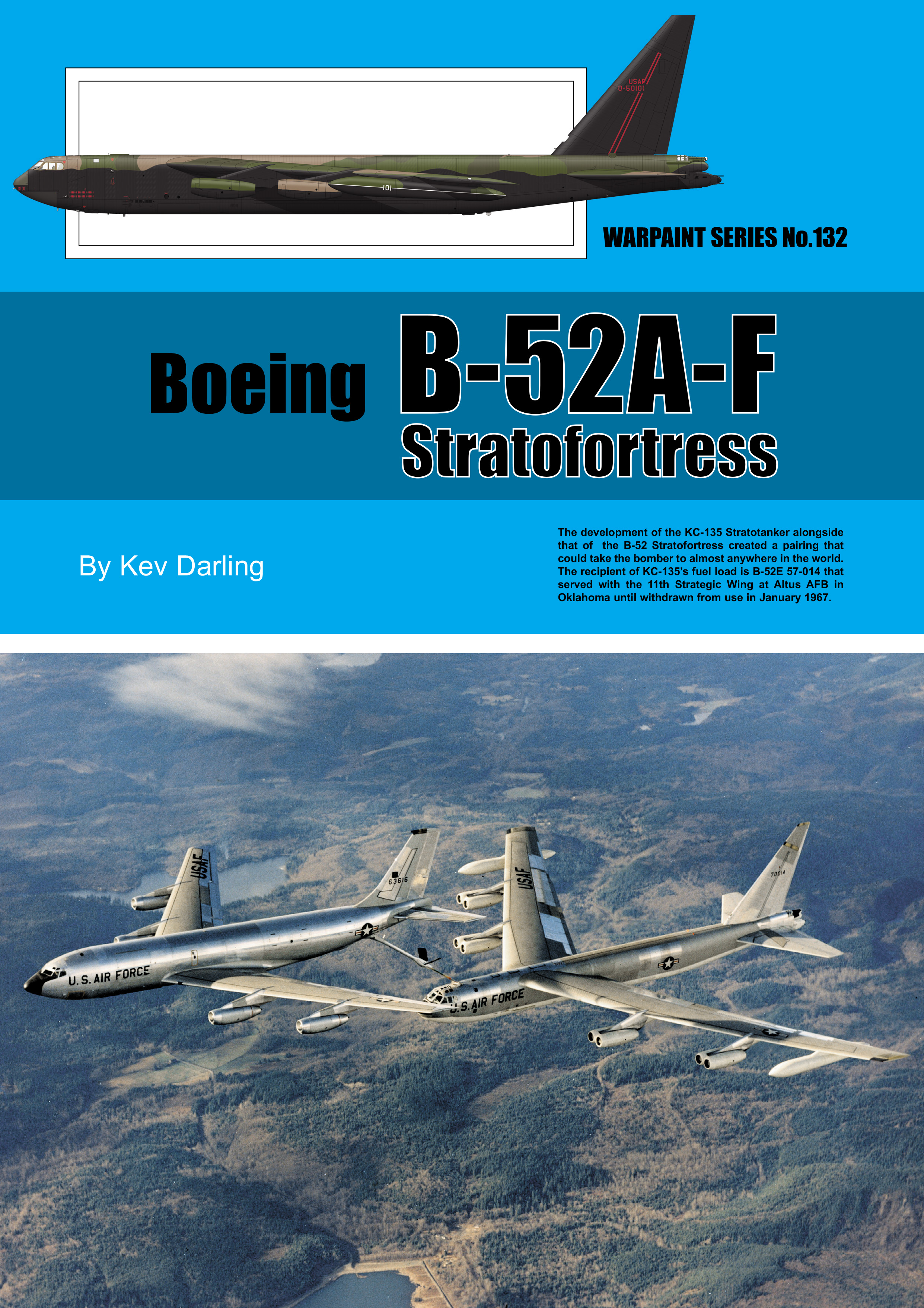 Guideline Publications Warpaint 132 - B52A-F Boeing B-52A-F 