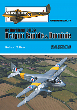 Guideline Publications Ltd Warpaint 135 - DH.89 Dragon Rapide 