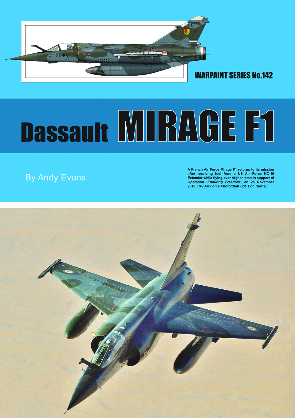 Guideline Publications Ltd Warpaint 142- Dassault Mirrage F1 - Pre Order By Andy Evans 