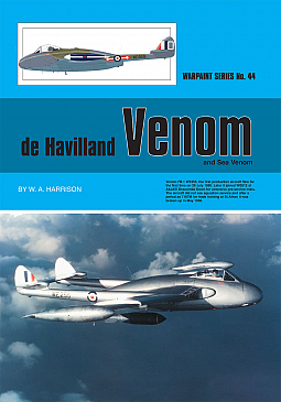Guideline Publications Ltd No 44 de Havilland Venom & Sea Venom 